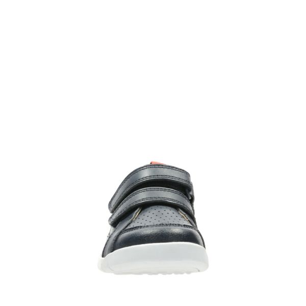 Clarks Boys Emery Walk Toddler Casual Shoes Navy | CA-5801673